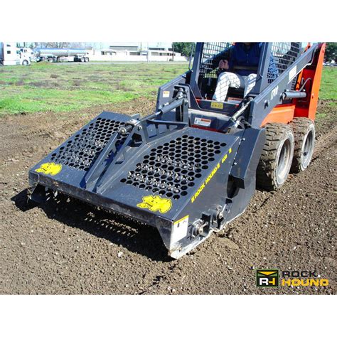 rockhound for skid steer|landscape attachments for skid steer.